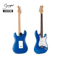 SMIGER brand Custom wholesale price high quality 6 strings metallic color st electric guitar