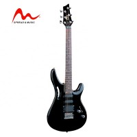 OEM manufacturer professional electric guitar EG-A86/BK black guitar