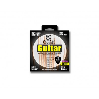 Phosphor Bronze/Steel Light Gauge 11-50, Vacuum Sealed Acoustic Guitar Strings