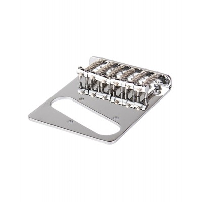 6 Round Code TL Tailpiece 6-string Tele Guitar Bridge