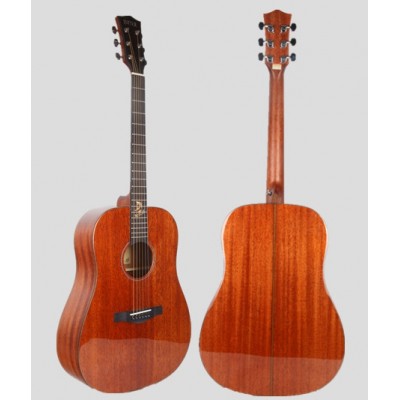 wholesale 41 inch peach veneer high quality acoustic guitar hot sale